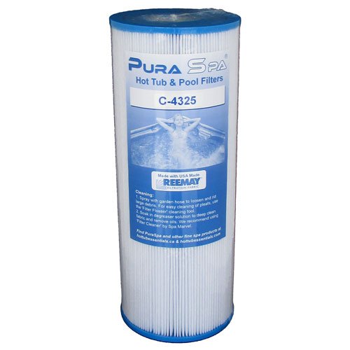 C-4325 Filter (4-5/8" W, 11-7/8" L) by PuraSpa